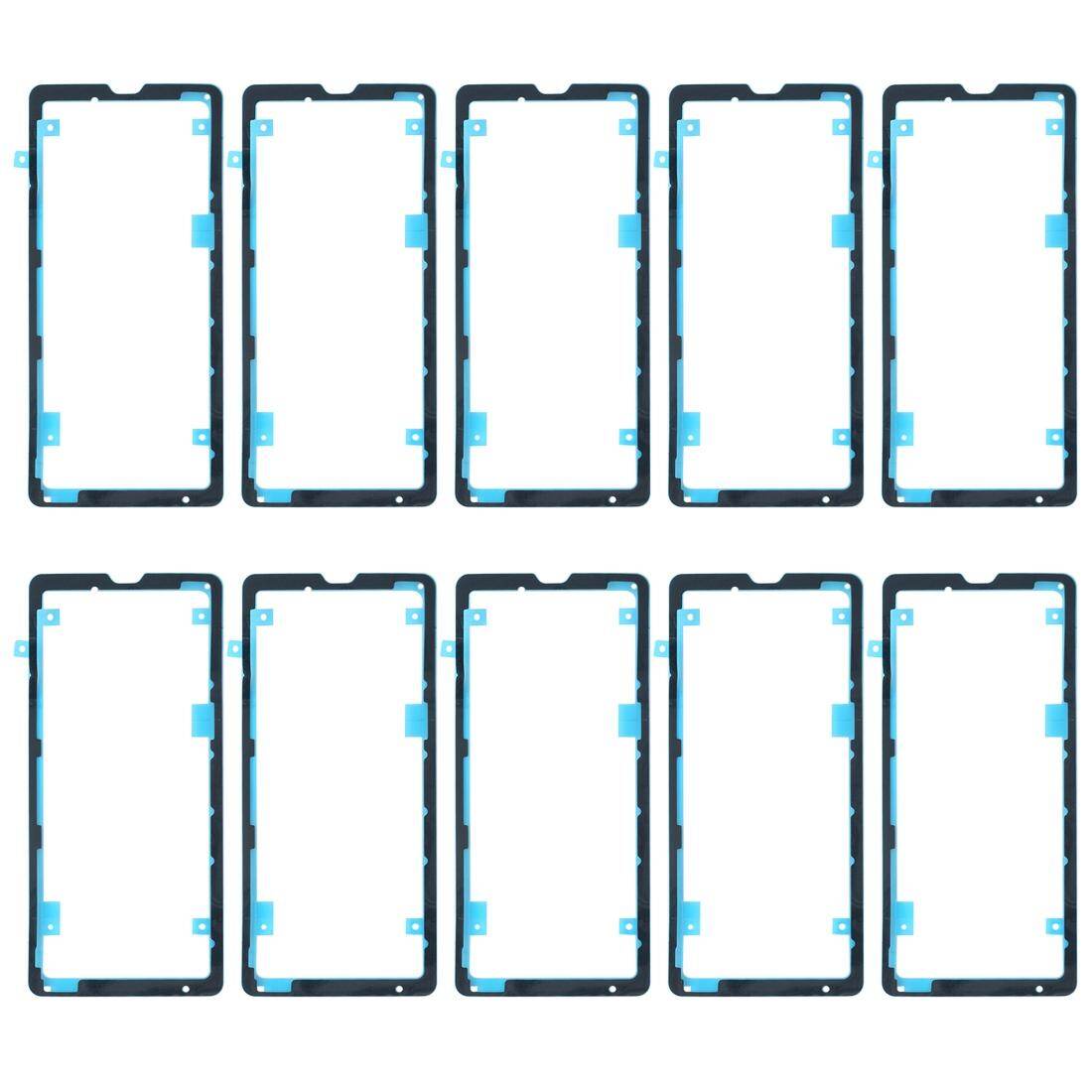 10 cái gốc Vỏ bọc lưng bìa dính cho Sony Xperia xz3