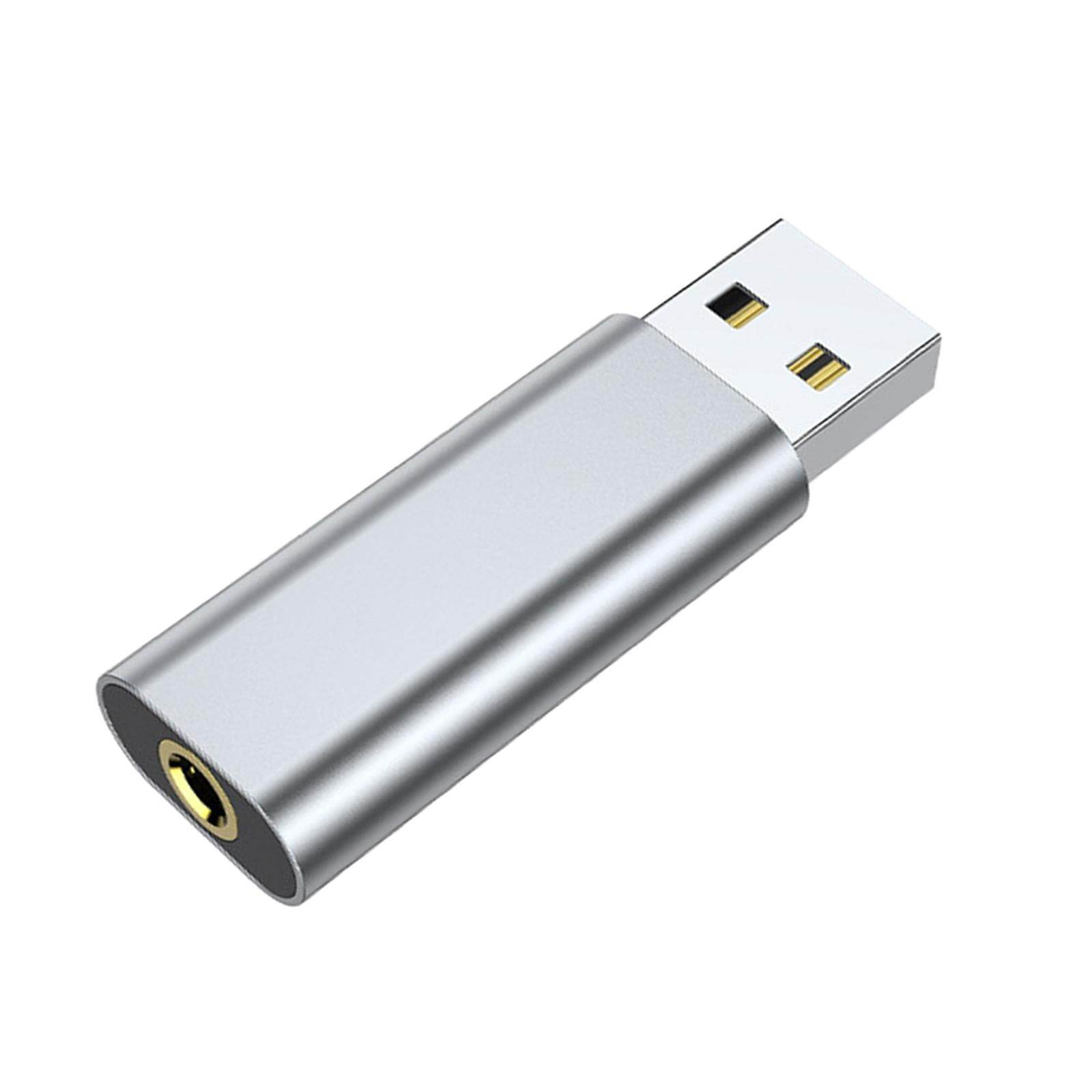Kokiya USB để 3.5mm giắc âm thanh Adapter bộ chuyển đổi tín hiệu âm thanh