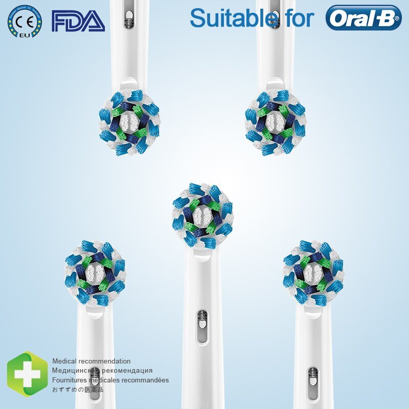 Đầu bàn chải đánh răng cho oral b đầu thay thế bằng điện bursh bộ phận bi braun vitality floss actionpro2000