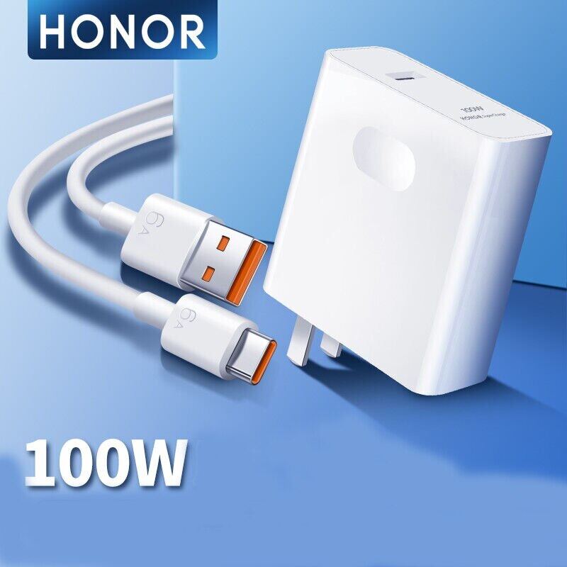 Cáp Sạc Nhanh Honor 100W SuperCharge Chính Hãng 6A Usb Type C Cho Honor 60 Pro 50 SE V40 Huawei P50