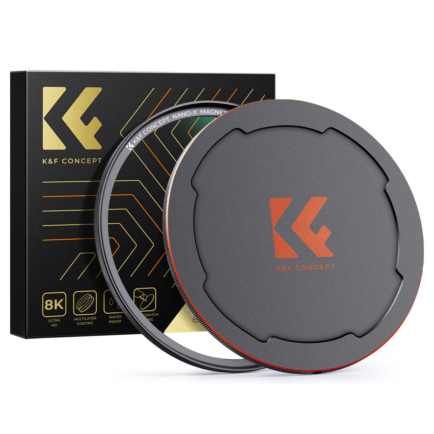 K&F concept Nano-X Magnetic 49mm-82MM MC UV filter, HD, waterproof, scratch