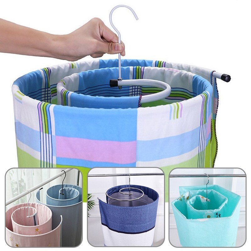 【AW NEW】❁✢ 1PCS Round spiral Quilt Sheets Hanger Stainless Steel Rotating Drying Rack Save Space Blanket Outdoor Home Balcony ราคา  23,858 บาท*ส่งฟรี