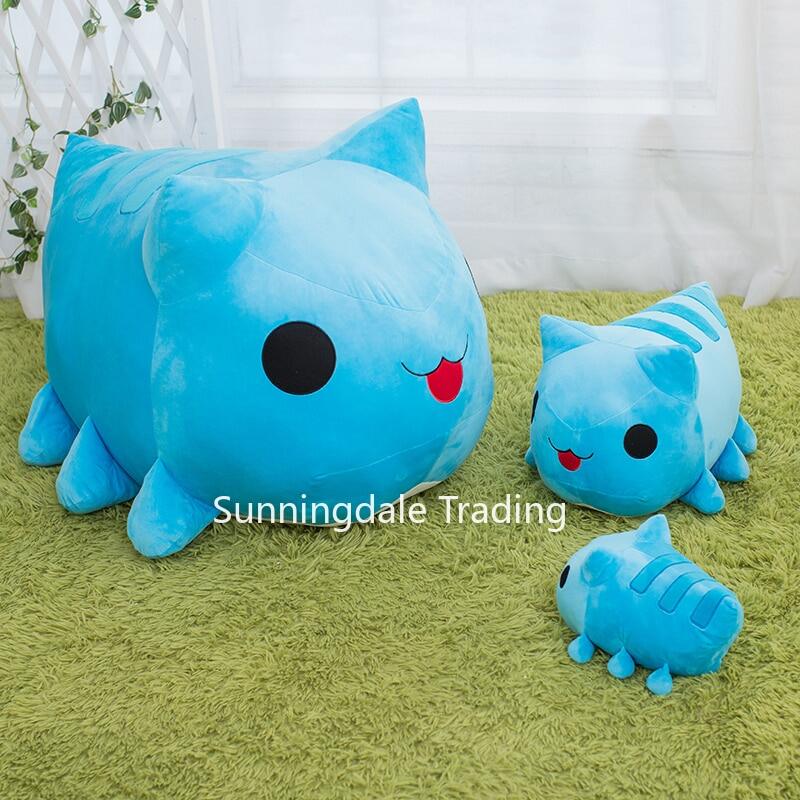 Bugcat capoo Thú nhồi bông phim hoạt hình capoo mèo Gối nhồi bông 30cm 50cm cosplay búp bê cho món q