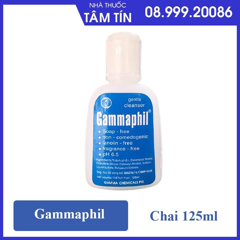 Sữa rửa mặt gammaphil 125ml