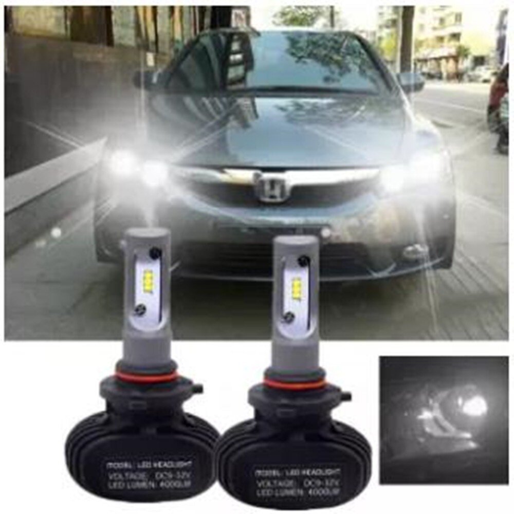 Xuming for Honda Civic FD 2005-2011 Head Lamp 9006 LED Light Car Headlight