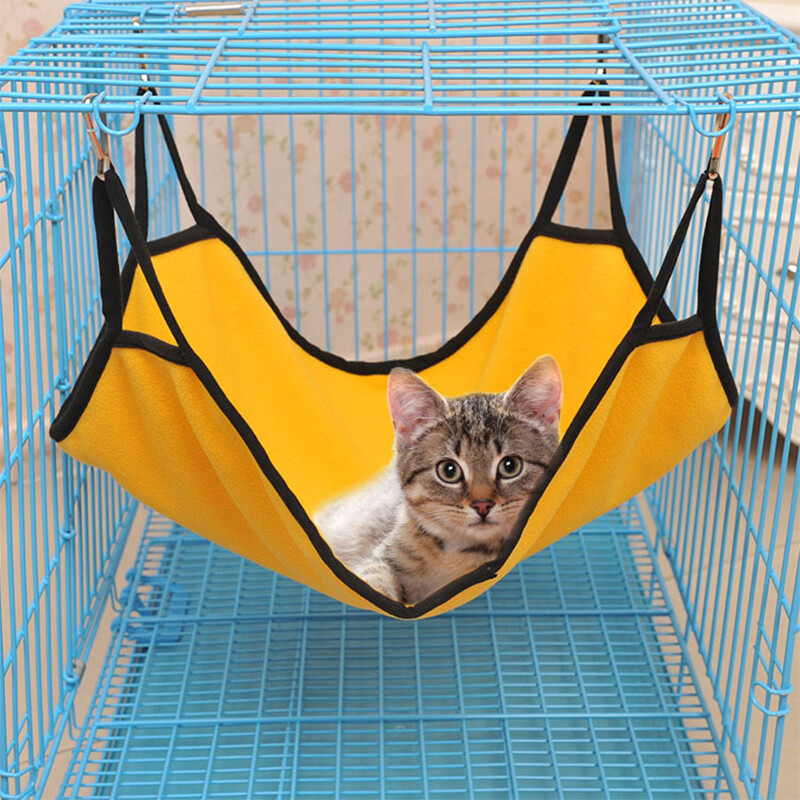 Võng cho mèo ấm áp mềm mại giường treo thảm dành cho mèo kitten tấm đệm giường giường mèo thú cưng cho con chó con thú cưng thoải mái lồng võng