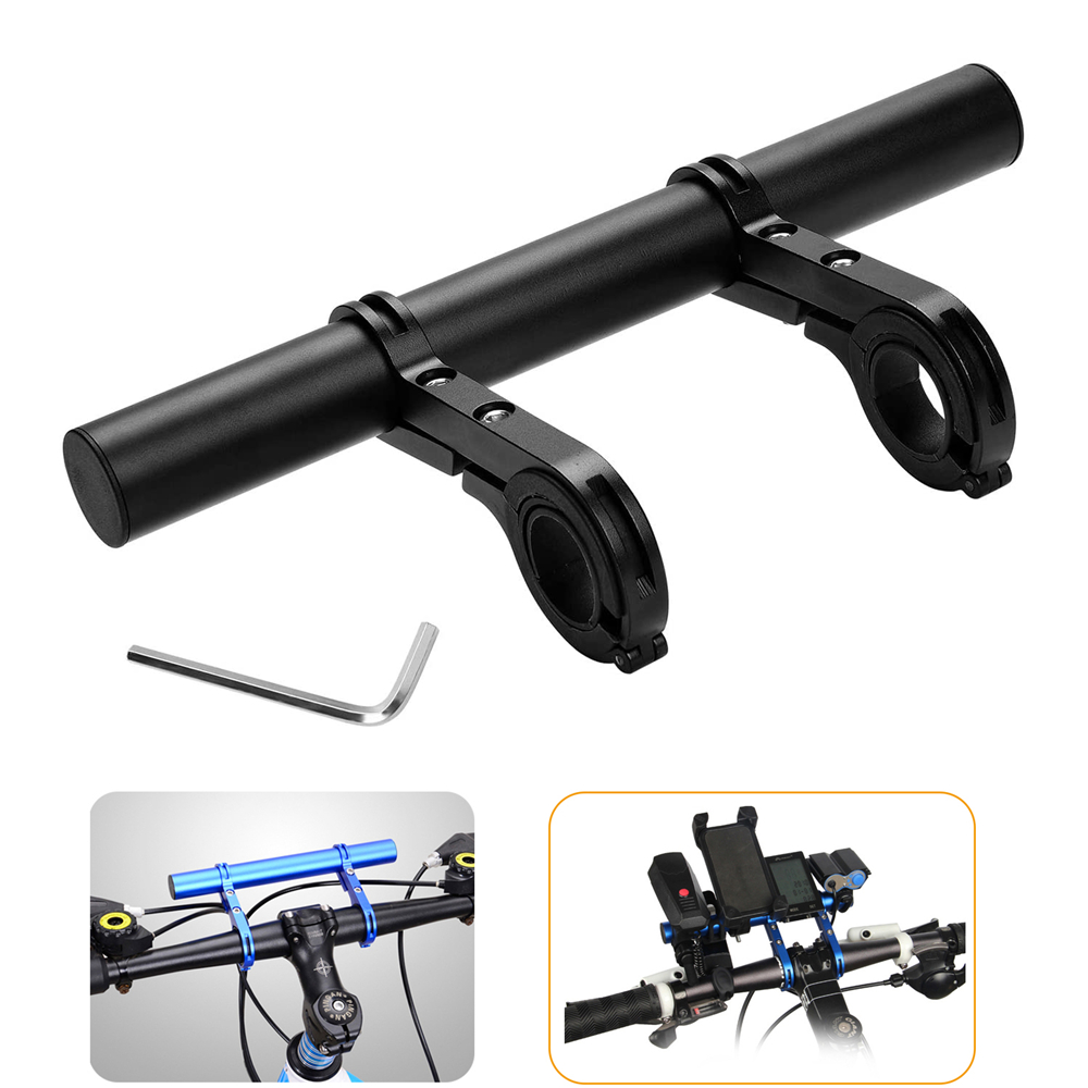 Bộ mở rộng ghi đông xe đạp 20cm, giá đỡ mở rộng ghi đông xe đạp đôi bền nhẹ để giữ đồng hồ tốc độ đèn xe máy điện tử giá đỡ gắn điện thoại gps