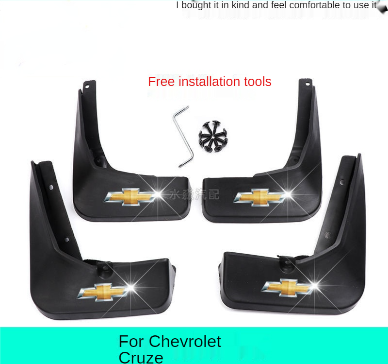 Tấm chắn bùn đặc biệt phù hợp cho chevrolet cruze 2009-15 16 17 18 19 tấm chắn bùn