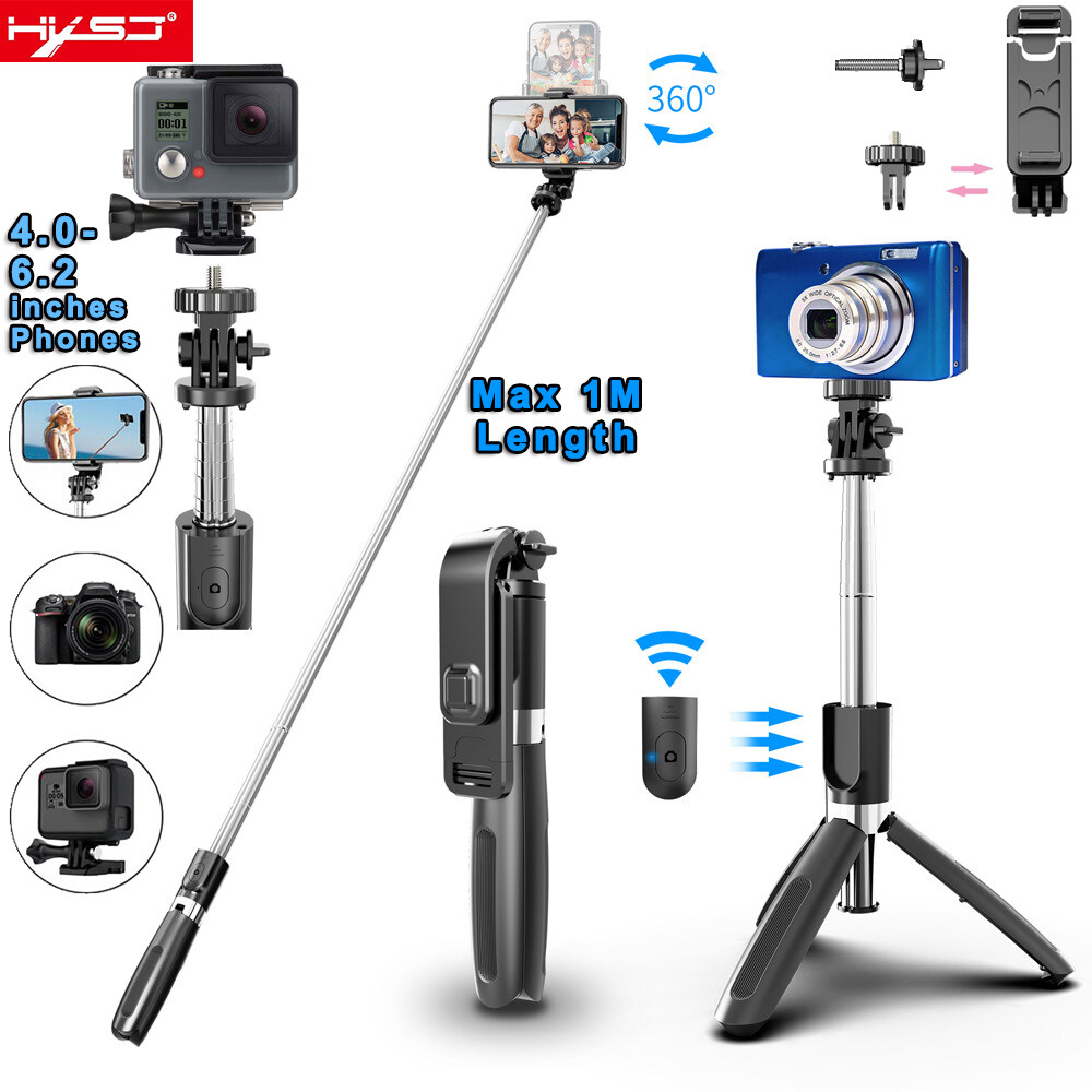 HXSJ 1m Wireless Bluetooth selfie stick L02 tripod stand gopro camera