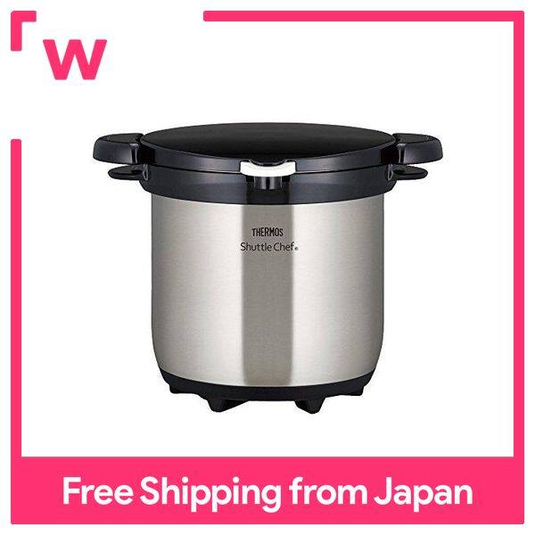 THERMOS vacuum thermal insulation cooker Shatorushefu 4.5L clear stainless KBG-4500 CS ราคา 7,323 บาท*ส่งฟรี