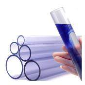 Transparent PVC Pipe for Aquarium Fluid Demonstration, 50cm Length