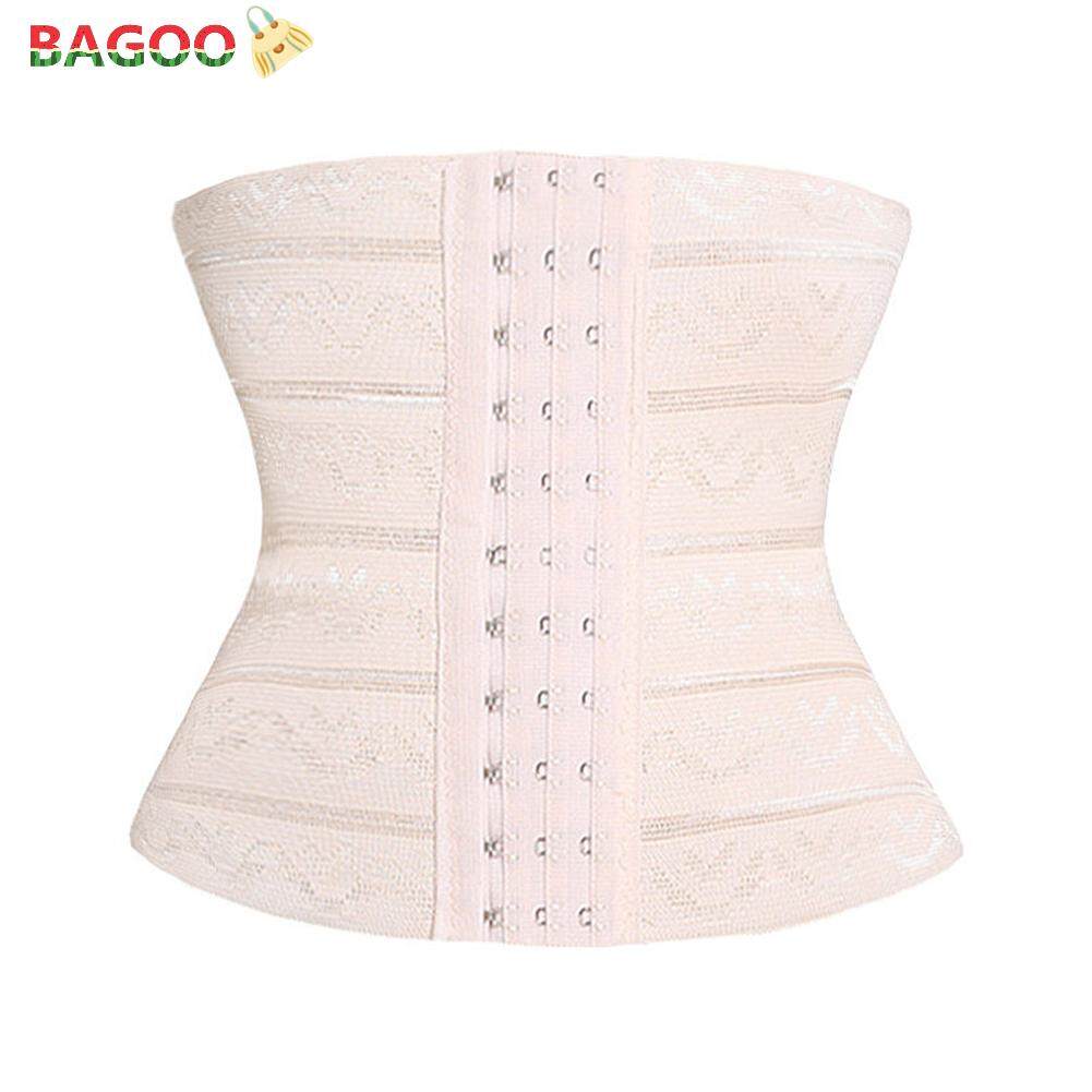 BAGOO Đai Nịt Eo Thời Trang Cho Nữ Sau Sinh 21Cm Đai Giảm Béo Đai Nịt Eo Đai Mỏng Định Hình Cơ Thể Áo Nịt Bụng Cho Bà Bầu Thoáng Khí