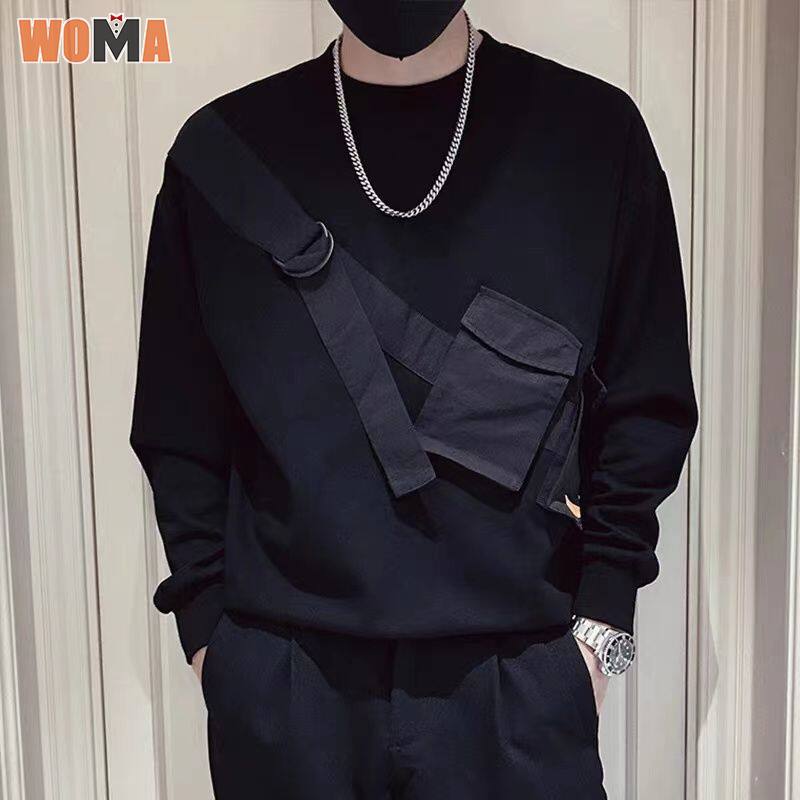 ⚡miễn phí vận chuyển⚡woma áo nỉ bảo hộ lao động áo nỉ nam dài tay áo nỉ nặng thương hiệu hợp thời trang cao cấp phong cách mỹ