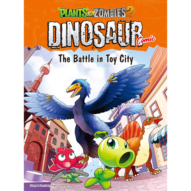 Plants vs Zombies 2 (Dinosaur Comic)The Battle in Toy City