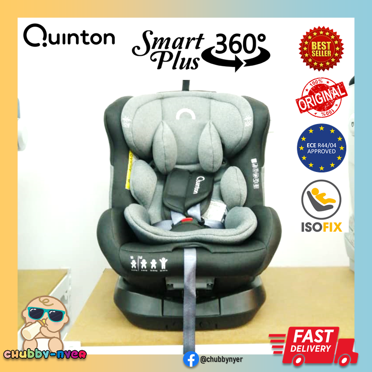 Quinton Smart Plus 360 Isofix Safety Car Seat (Newborn 12