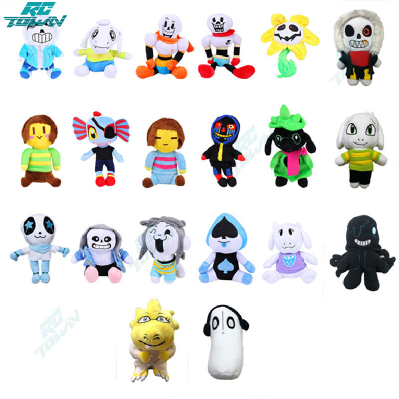 20 Styles Undertale Plush Toys Sans Plush Doll Soft Stuffed Game Character