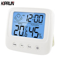 [Ready stock] KIPRUN Digital Temperature Humidity Meter  Backlight Home Indoor LCD Electronic Thermometer Hygrometer  Sensor Humidity Meter Thermometer Hygrometer Gauge Smile Face Design with Hanging Hole