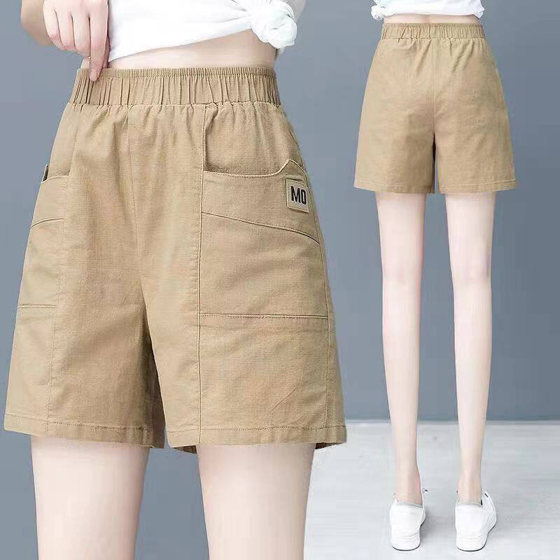 Women s thin elastic waist shorts in spring and summer of 2023 Women s