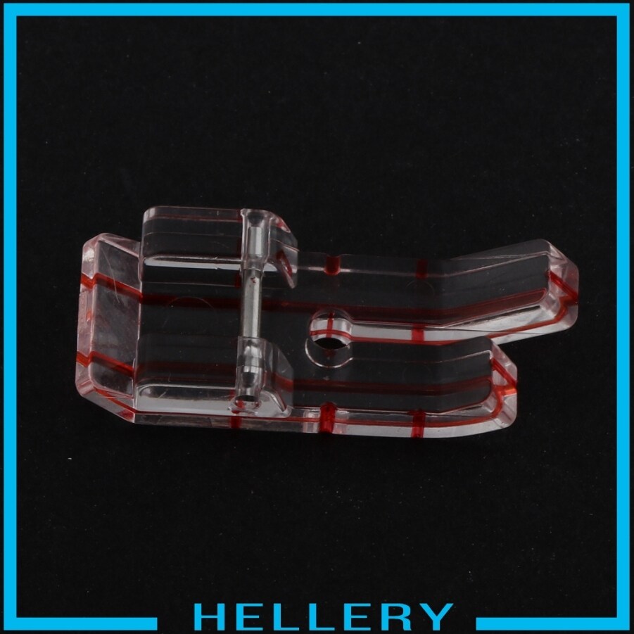 【AA NEW】▧✸ [HELLERY] 1/4\ Clear View Guide Foot Works on Straight Stitch for Home Sewing Machine