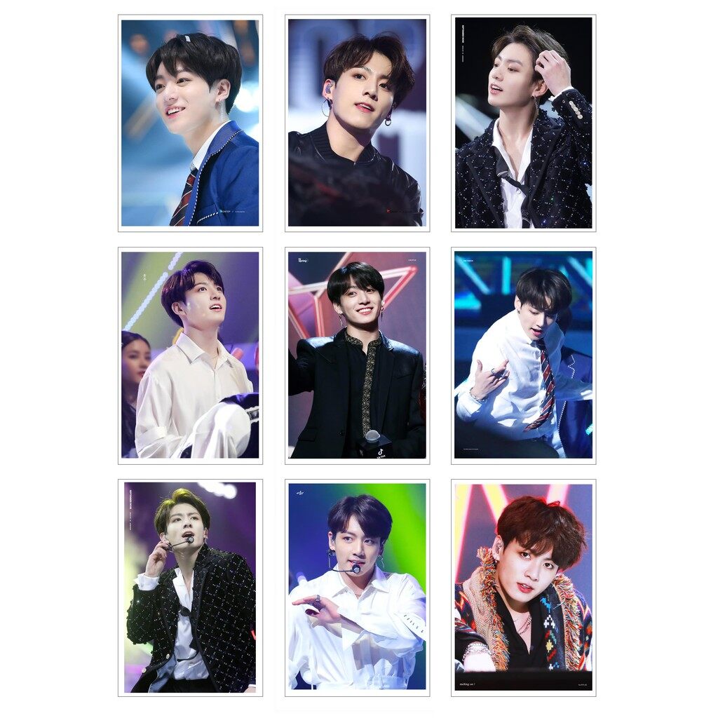 Lomo card ảnh jungkook - bts