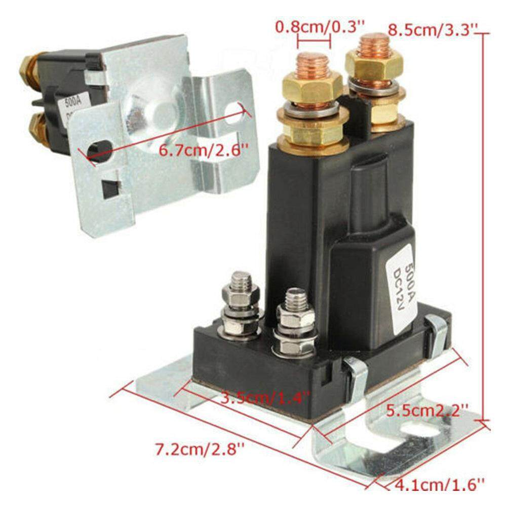 4 Pin 12V AMP 500A Replacement Easy Install Power Isolator On Off