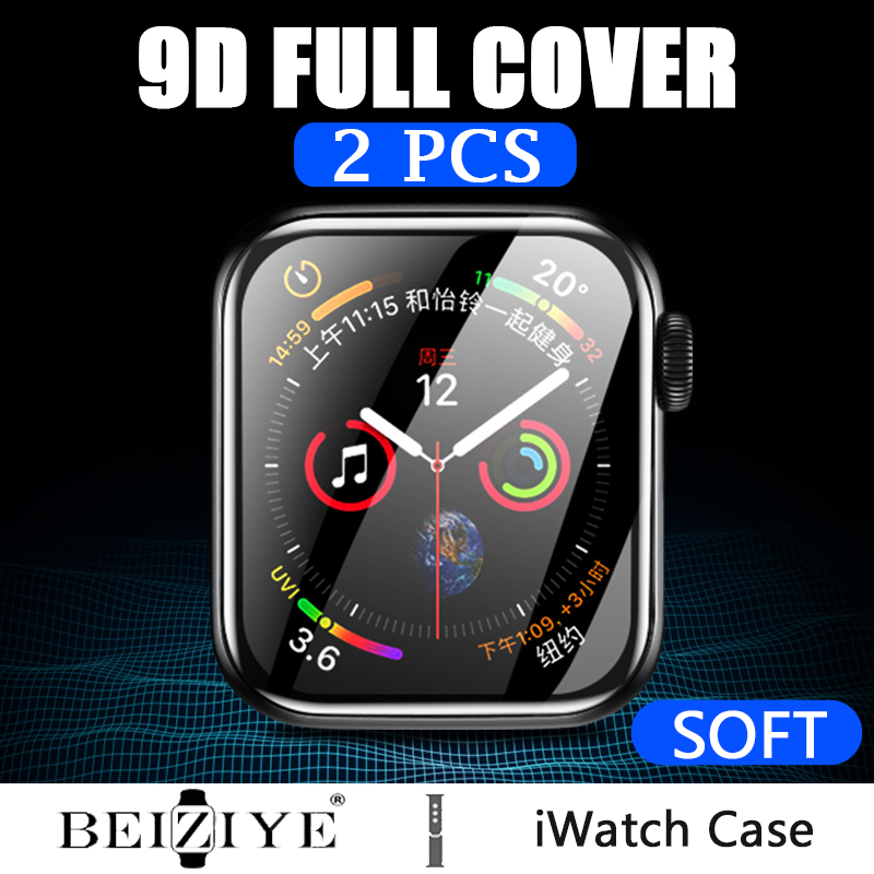 9D Anti-Shock TPU Full Coverage Protective Film for Apple Watch Series SE