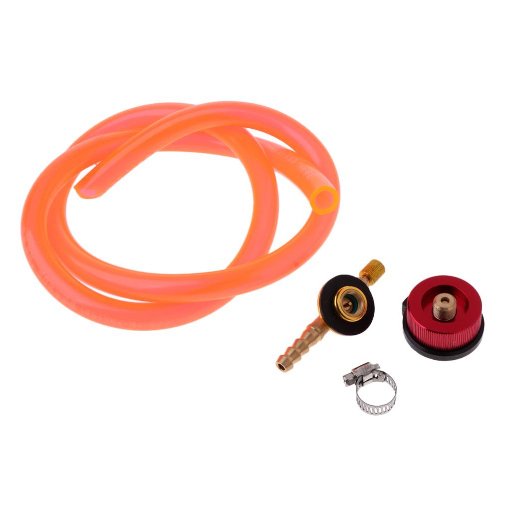Aternee bình gas hóa lỏng bbq cắm trại bộ chuyển đổi nạp phẳng ống xi lanh chuyển mạch đầu đốt