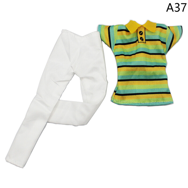 Kcy 1 Bộ 30cm quần áo búp bê quần áo nam Búp bê mặc quần áo nhiều phong cách Bộ đồ thể thao