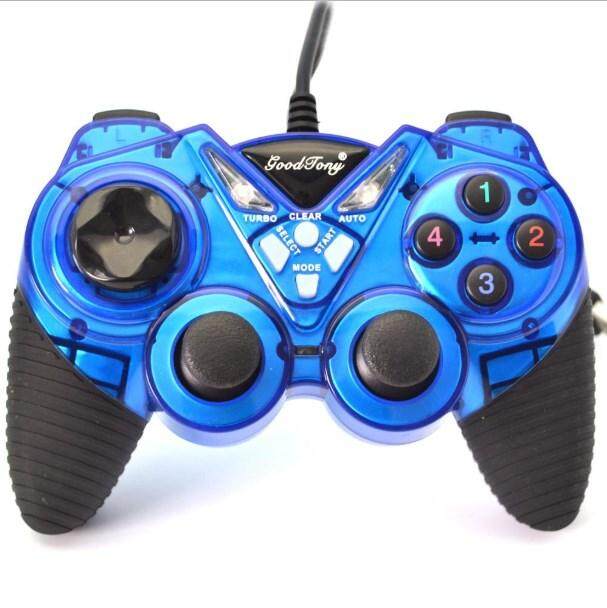 USB908 Double Dual Shock Controller USB 2.0 Gamepad Cable 1.5m with