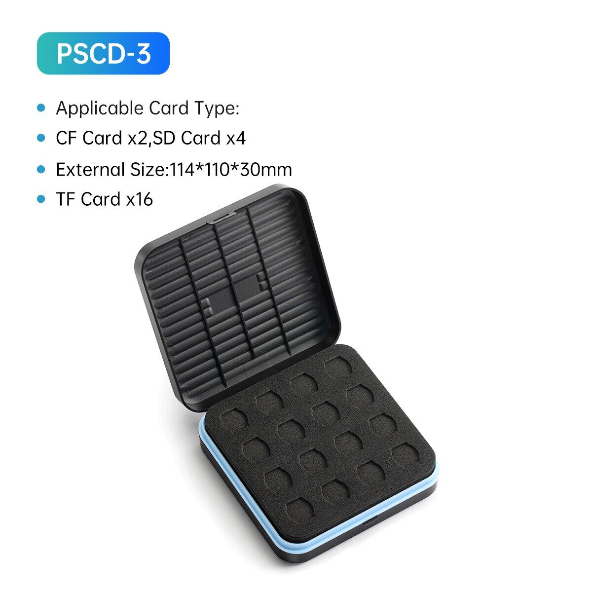 ORICO Hộp Đựng Thẻ SD Hộp Đựng Thẻ Micro SD Hộp Đựng Thẻ Nhớ Bên Trong Bằng Xốp Mềm Cho Hộp Đựng Thẻ