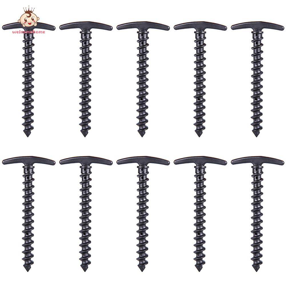 10 Cái Đinh Cắm Trại Ngoài Trời, Cọc Neo Thay Thế Chốt Cọc Lều Đi Bộ Đường Dài