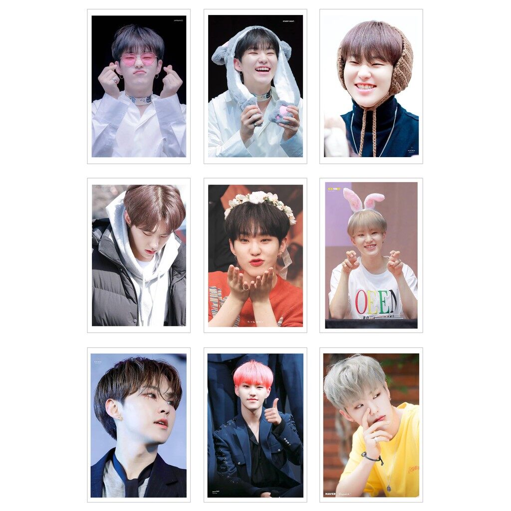 Lomo Card Ảnh HOSHI - SEVENTEEN ( 36 ảnh)