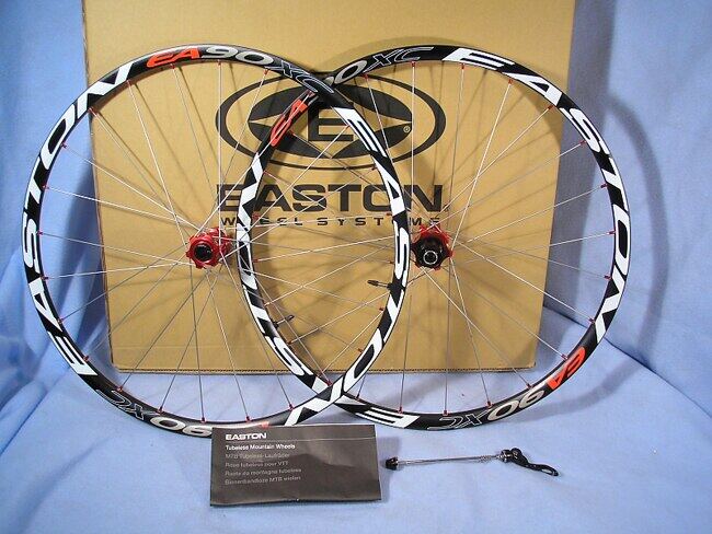 Two wheels rim stickers for EASTON EA 90 XC Mountain Bike Bicycle rim Decals