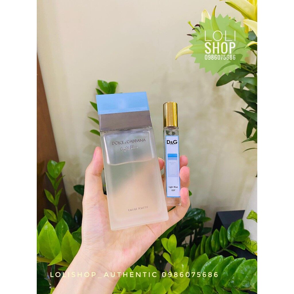 Nước hoa dolce & gabbana light blue for women edt mini 10ml