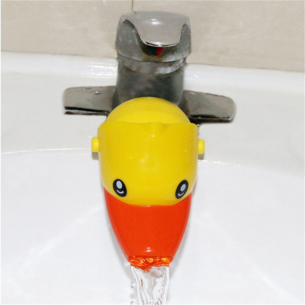 Bathroom Duck Kids Elephant Washing Hands Faucet Water Tap