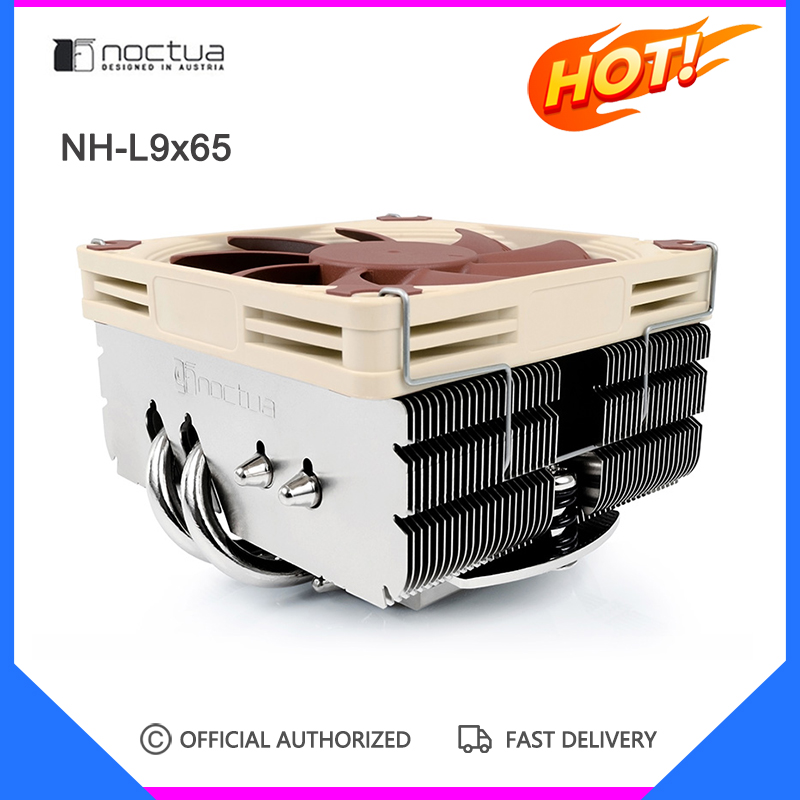 Noctua NH-L9x65 CPU Cooler 4 Heatpipes HTPC cooling 92x92x14mm fan 4pin PWM CPU fan Intel LGA1700 2011 1200 115X 2066 AMD ราคา 3,569 บาท*ส่งฟรี
