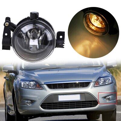 Possbay Đèn Sương Mù Phía Trước Halogen Cho Ford Focus Mk2 2005 2006 2007 2008 Đèn Sương Mù Lái Xe Cản Xe Tròn H8 12V 55W Kiểu Dáng Xe Hơi