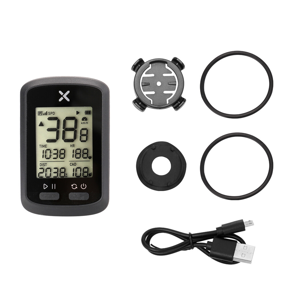 Đồng Hồ Tốc Độ G + GPS Không Dây Cho Xe Đạp, Đường Không Thấm Nước Xe Đạp MTB Xe Đạp Đèn Nền Bt ANT + Với Máy Tính Đạp Xe Cadence