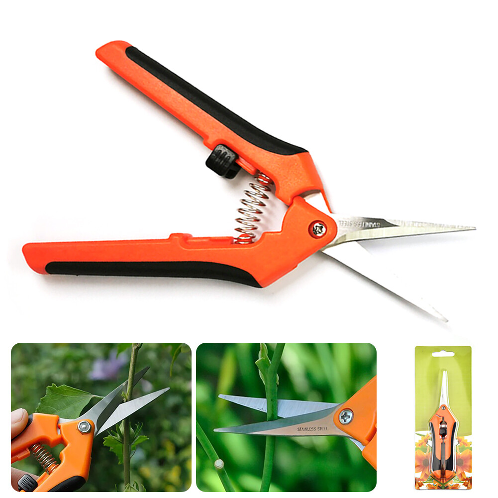 Kéo cắt vườn thẳng đa năng vườn kéo cắt tỉa, kéo cắt cành hoa chống trượt và tiết kiệm sức lao động