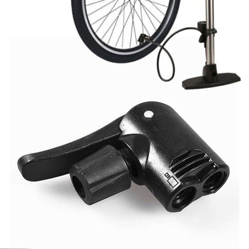 Ghxdryuru Bicycle Bike Cycle Tyre Tube 3 in 1 Replacement Dual Head Air Pump Adapter Valve ราคา 21 บาท*ส่งฟรี