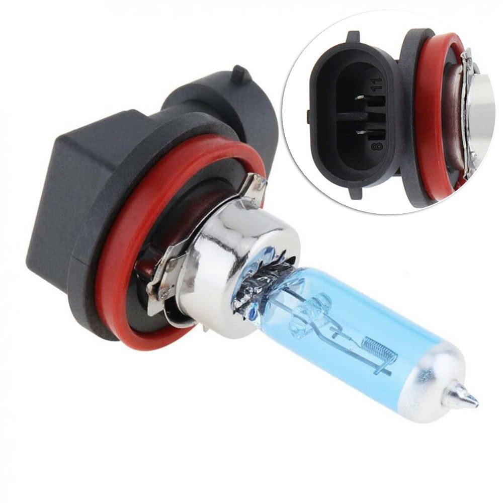 Đèn Trắng H11 55W 5000K Đèn Xenon Ô Tô Siêu Sáng Bóng Đèn Sương Mù Đèn Pha, Đầy Xenon, Sáng Hơn Đèn Halogen Thông Thường Tiết Kiệm Điện Và Tuổi Thọ Cao