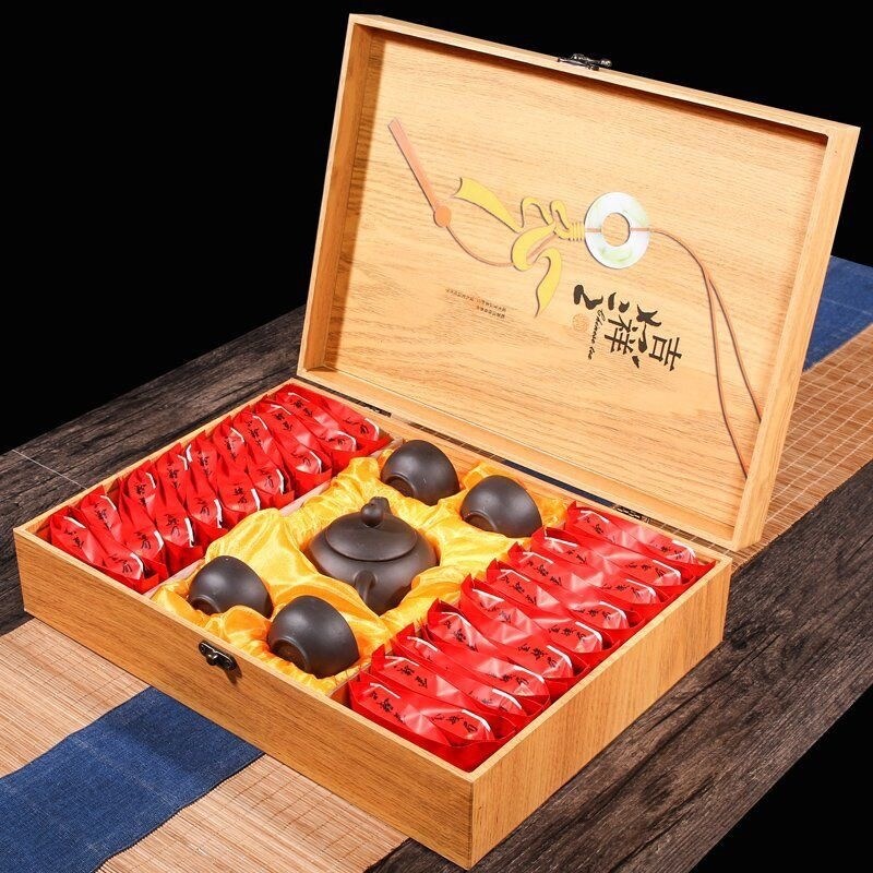 Tieguanyin Premium Strong Flavor Tea 2023 New Tea Tieguanyin 500g Jin Junmei Dahongpao 300g Gift Box