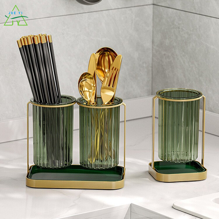 Ks kệ để đũa sang trọng nhẹ giỏ đựng đũa gia dụng giá để ráo đũa bằng sắt kệ nhà bếp hộp đựng bộ đồ ăn