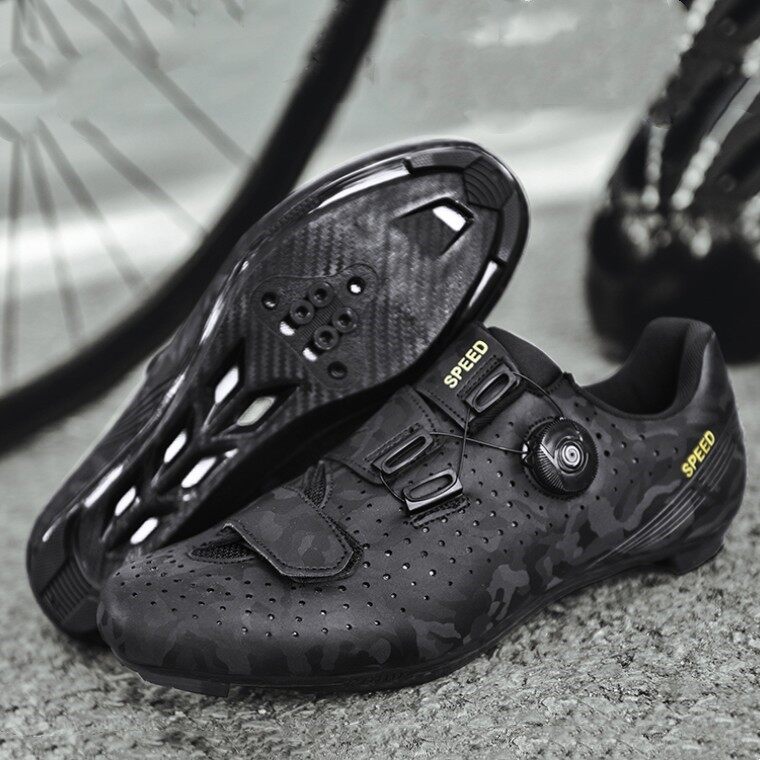 SPEED Road Bike Cycling Shoes Men's Breathable Cycling Cleats Sneakers Mountain Bicycle Sneakers for Women