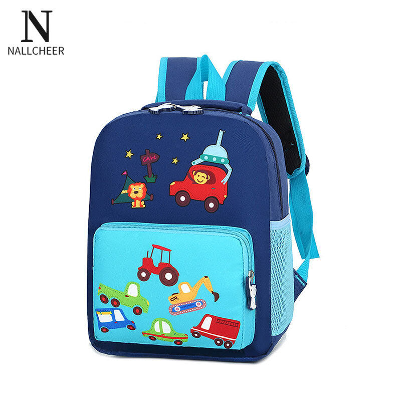 NALLCHEER Children s schoolbag kindergarten schoolbag toy car shoulder bag