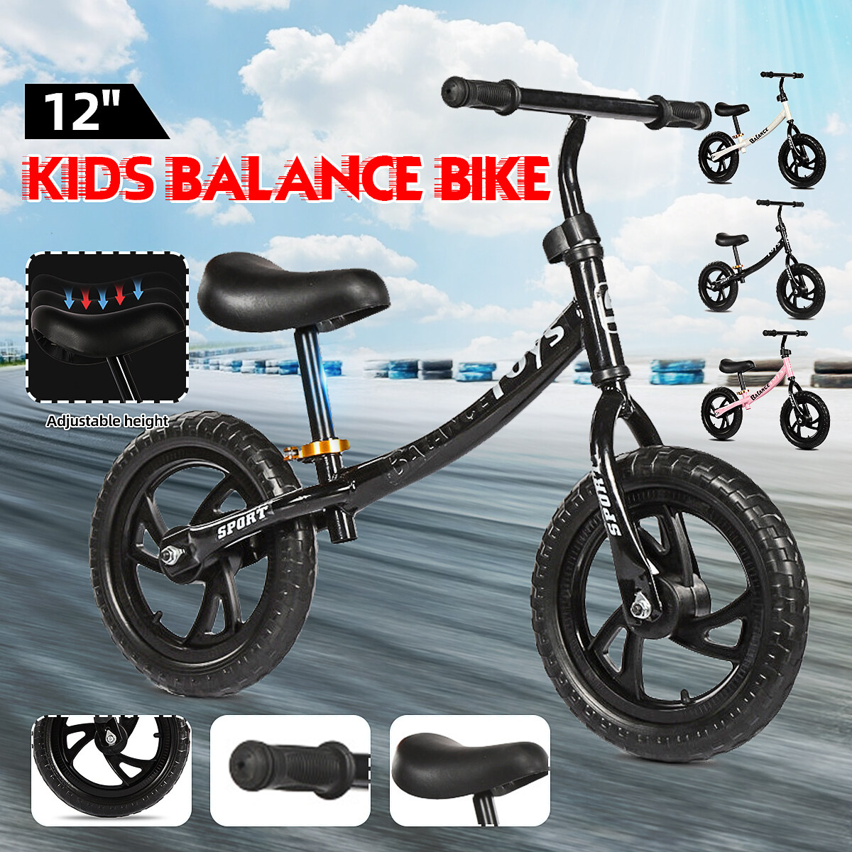 12 balance bike