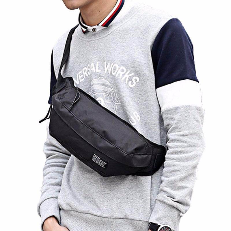 1 Men Waterproof 1000D Nylon Shoulder Messenger Water Bottle Bag M Molle Kettle Hydration Pouch Small Waist Pack