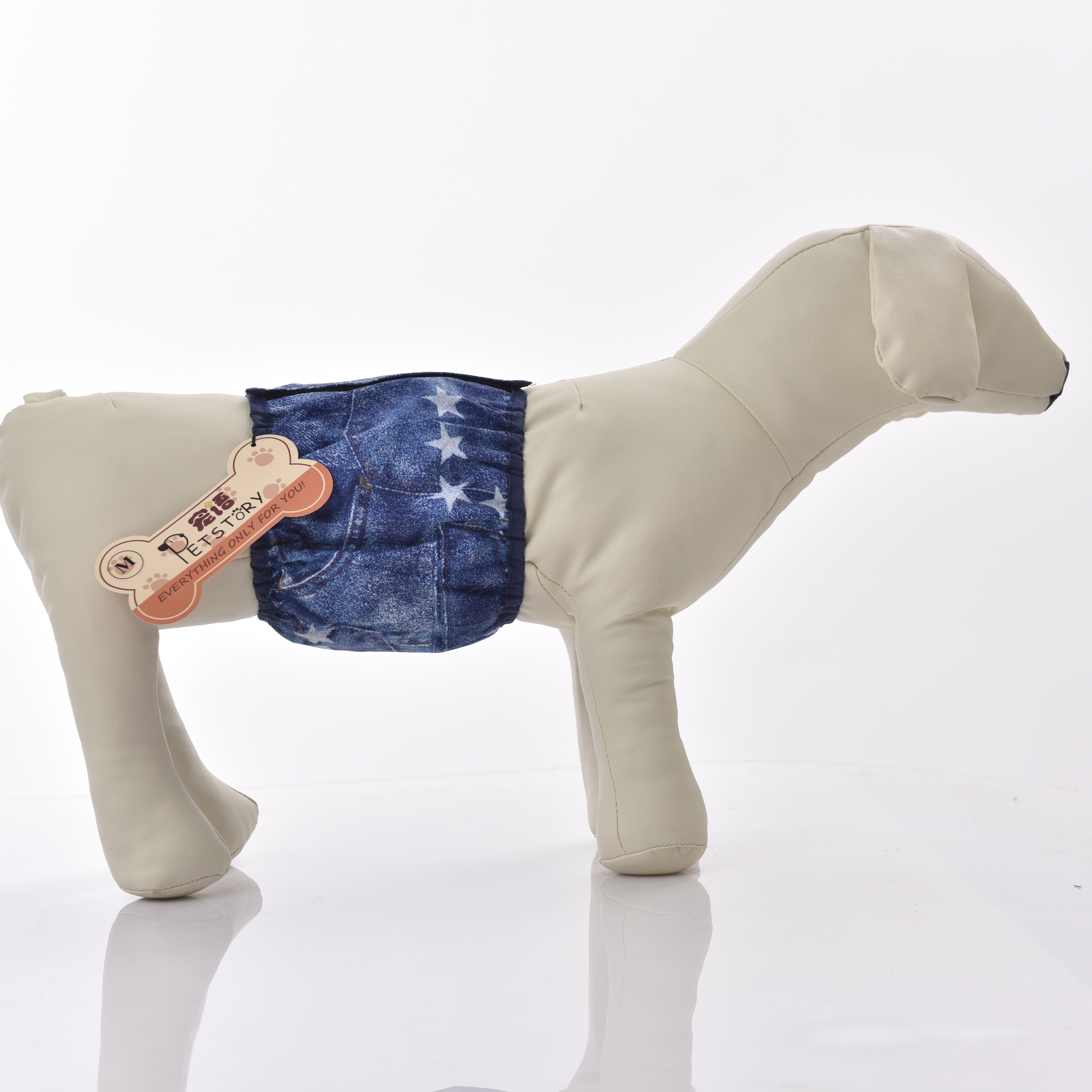 ZZOOI Incontinence Pet Washable Reusable Waterproof Dog Diaper