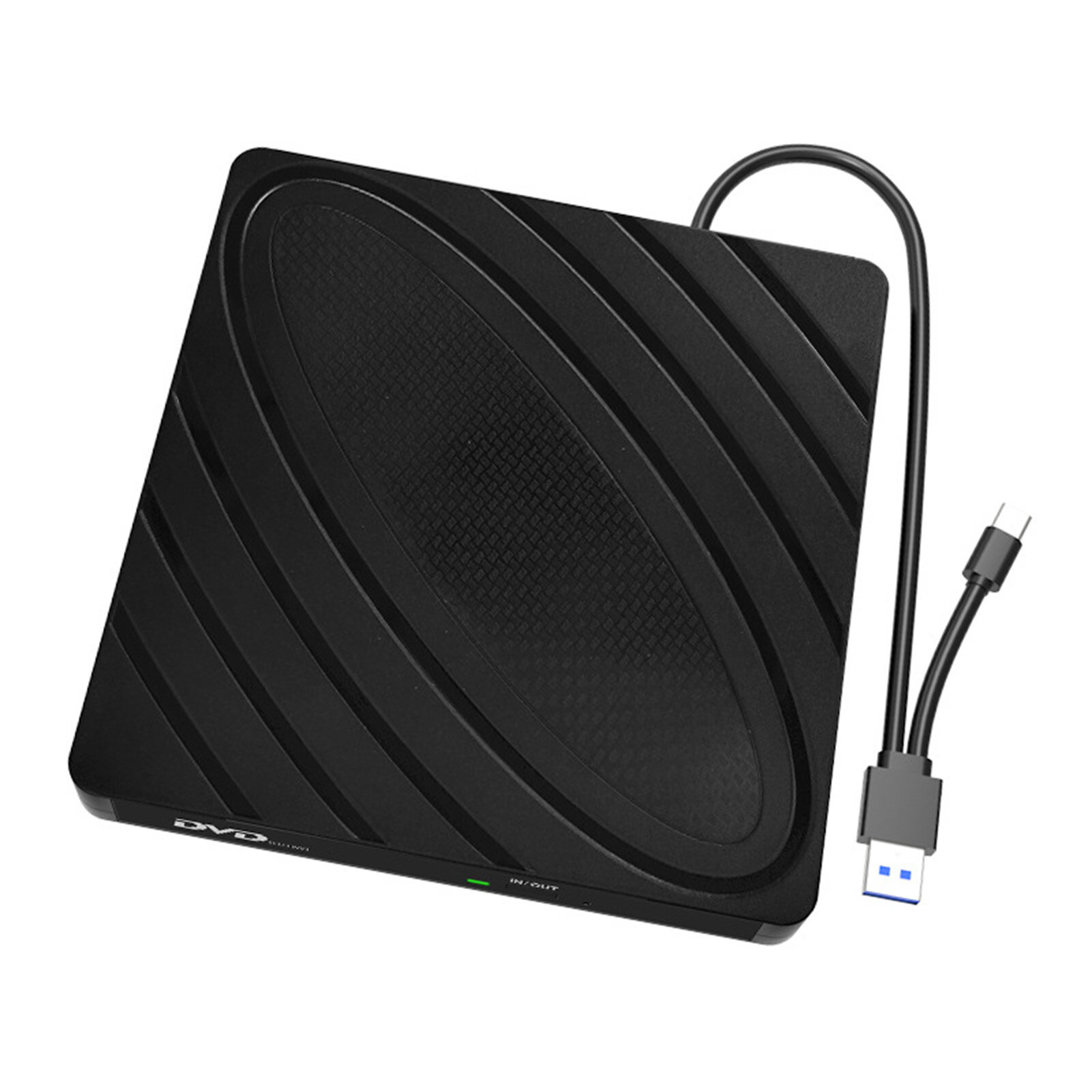 Ổ đĩa dvd tương thích mạnh tốc độ cao plug play ổ đĩa dvd không cần trình điều khiển đọc ghi usb 3.0 type-c đầu ghi dvd rom phụ kiện máy tính đầu cắm ổ ghi dvd