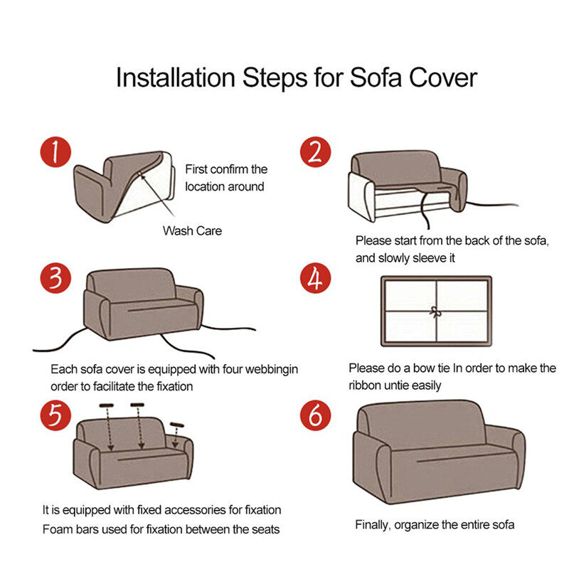 Generic 1/2/3 Seaters High Stretch Couch CoverOne Piece Sofa Chair